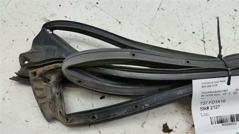 Ford Fusion On Door Seal Rubber Gasket Right Passenger Front 2009 2010