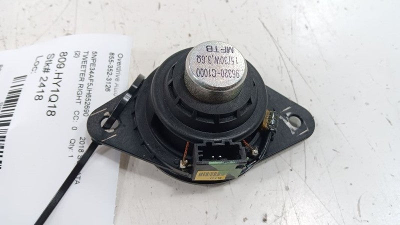 Hyundai Sonata Tweeter Right Passenger Tweeter Speaker 2018 2019