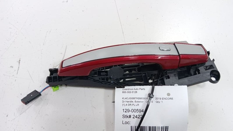 Door Handle Exterior Rear Opt Ath Chrome Button Fits 13-17 VERANO OEM
