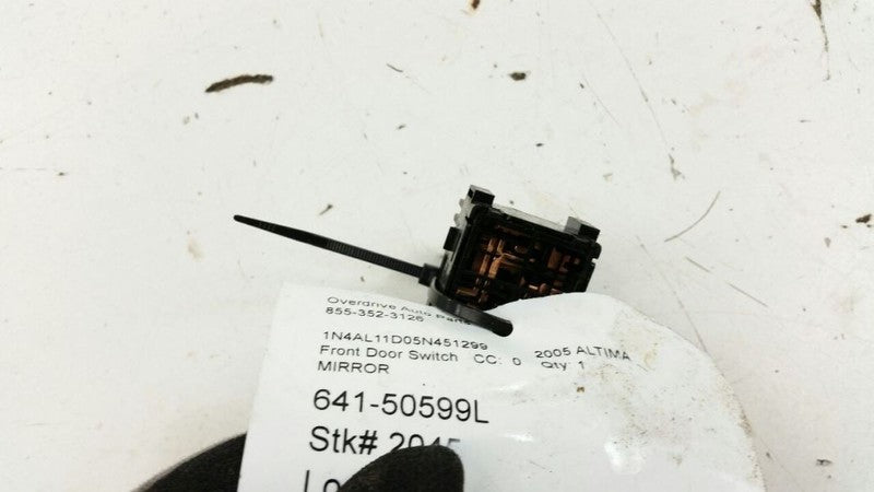 Driver Left Front Door Switch Driver's Mirror Fits 2007-2012 Nissan Sentra OEM