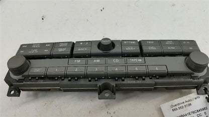 Audio Equipment Radio Control Audio Front Dash Mounted 06 Nissan Maxima