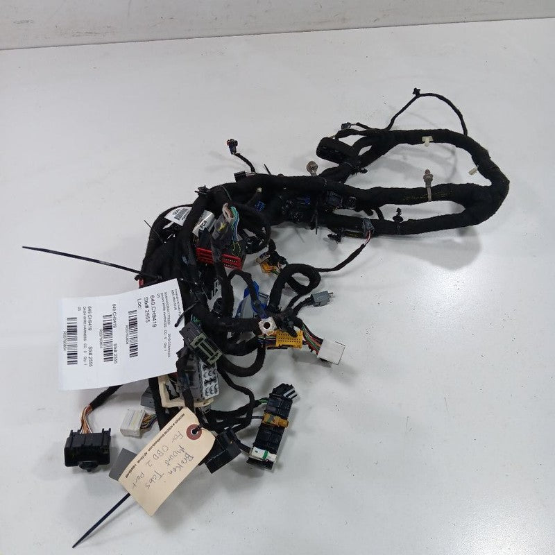 Jeep Compass Dash Wire Wiring Harness  2018 2019 2020 2021