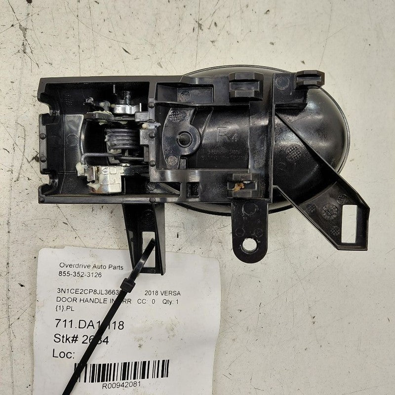 Nissan Versa Note Door Handle Right Passenger Rear Interior Inside  20