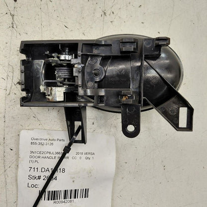Nissan Versa Note Door Handle Right Passenger Rear Interior Inside  20
