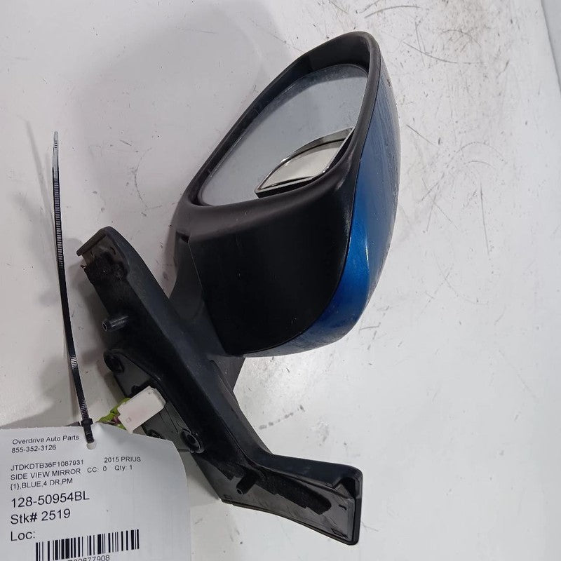 Driver Left Side View Door Mirror Power Prius C VIN B3 12-19 Prius