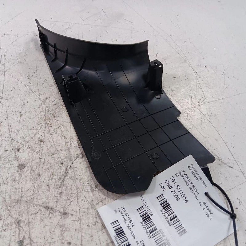 Subaru BRZ Kick Panel Trim Right Passenger  2013 2014 2015 2016 OEM