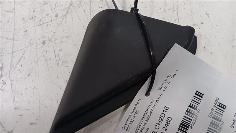 Dodge Dart Mirror Mount Cover Door Trim Right Passenger  2013 2014 2015 2016