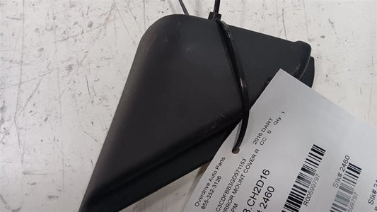 Dodge Dart Mirror Mount Cover Door Trim Right Passenger  2013 2014 2015 2016