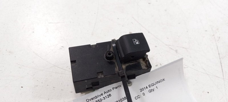 Chevy Equinox Window Switch Power Left Rear 2015 2014 2013 2012