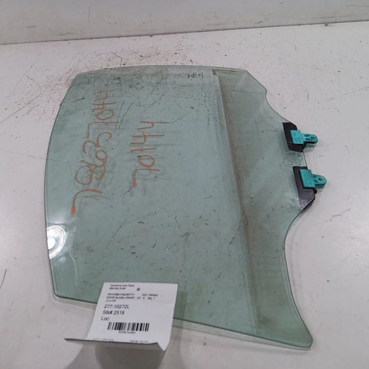 Driver Left Front Door Window Glass Fits 20-23 Nissan Versa 