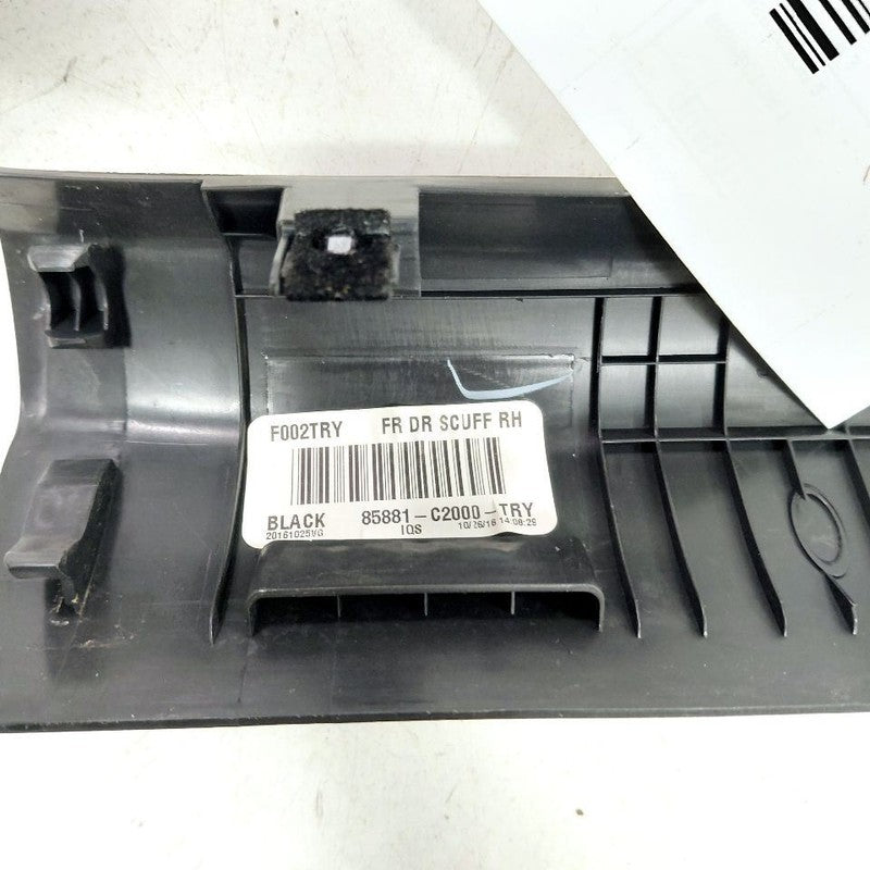 Hyundai Sonata Sill Trim Plate Door Jam Threshold Right Passenger Fron
