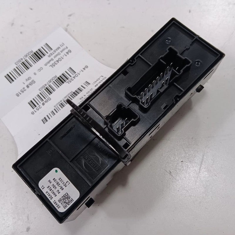Driver Left Front Door Lock And Window Switch Fits 20-23 Nissan Versa 