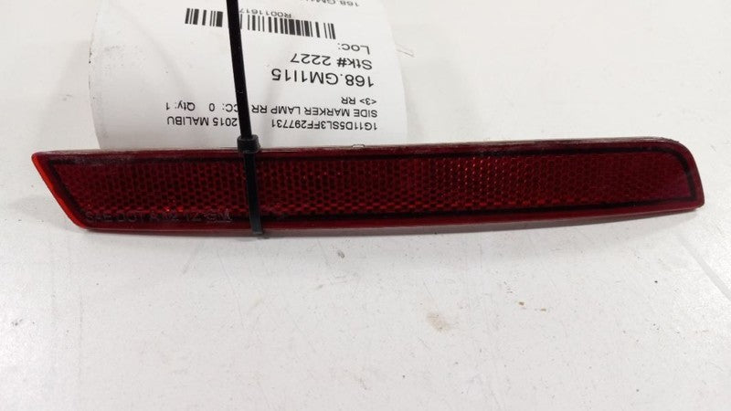 Chevy Malibu Rear Marker Light Lamp 2013 2014 2015 2016