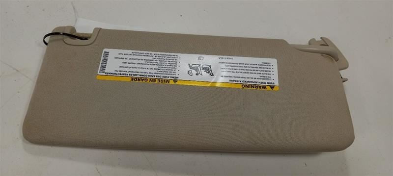 Driver Left Sun Visor Sedan Without Sunroof With Illumination Fits 16-