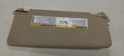 Driver Left Sun Visor Sedan Without Sunroof With Illumination Fits 16-