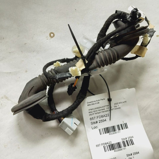 Ford Escape Left Rear Taillight Wire Harness {MX6T13A409} 2022 2023 20