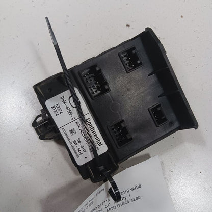 Toyota Yaris Power Control Module {D10A675Z0C} 2020 2019 2018 2017 2016