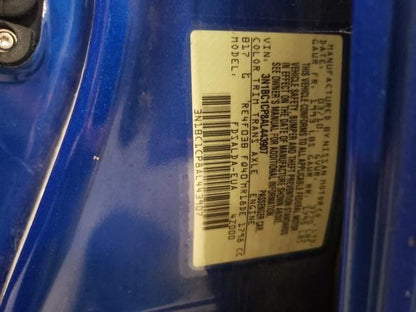 Nissan Versa Mud Flap Splash Rock Guard Left Side Rear 2008 2009 2010 2011 2012