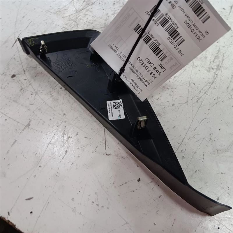 Ford Ecosport Dash Side Cover Right Passenger Trim Panel  2018 2019 2020 2021 20