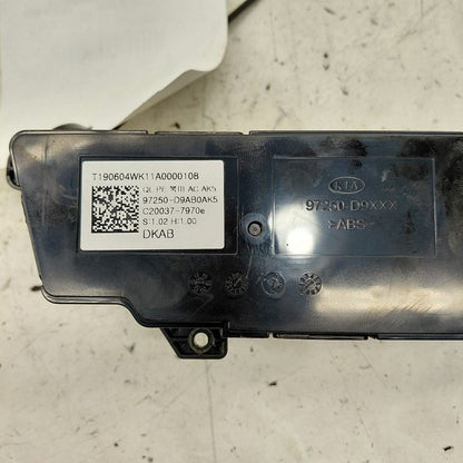Manual Temperature Control Heat Heater AC Switch 20-22 Kia Sportage