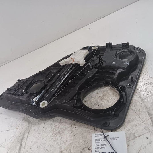 Left Rear Window Regulator Track Sedan US Built 17-20 Elantra
