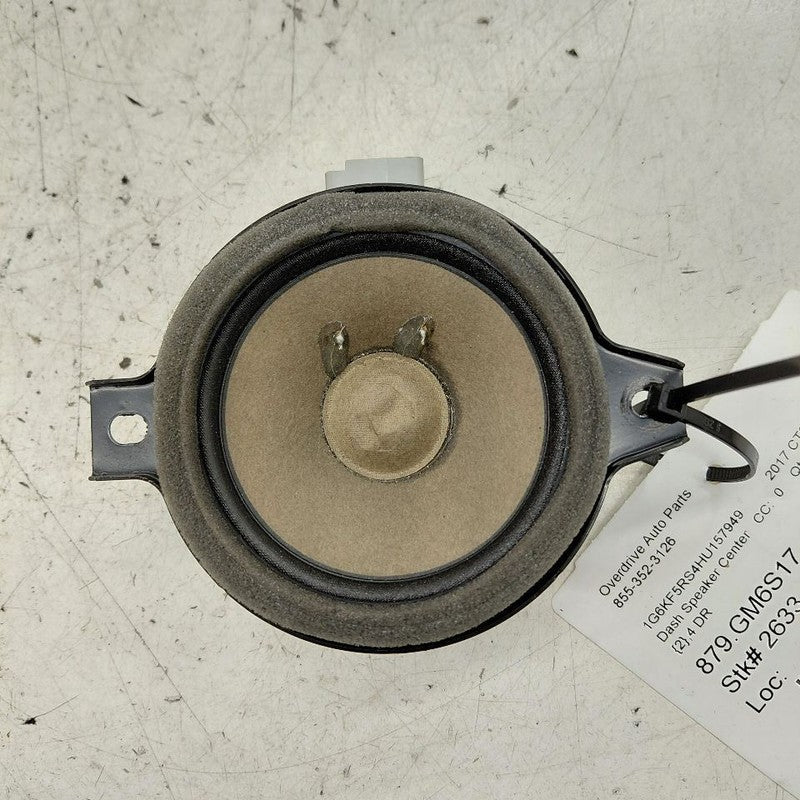 Cadillac CT6 Dash Speaker Center Middle  2018 2017 2016