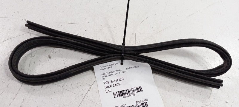 Subaru Impreza Cowl Vent Panel Hood Rubber Seal 2020 2019 2018 2017 OE