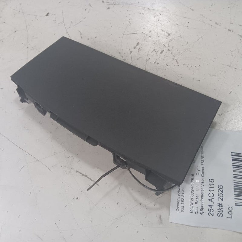 Acura ILX Speedometer Visor Cover {77270TX6A0} 2016 2017 2018