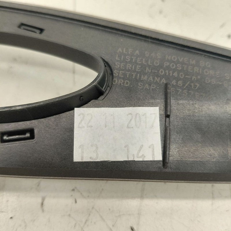 Alfa Romeo Stelvio Interior Door Handle Surround Trip Left Driver Rear