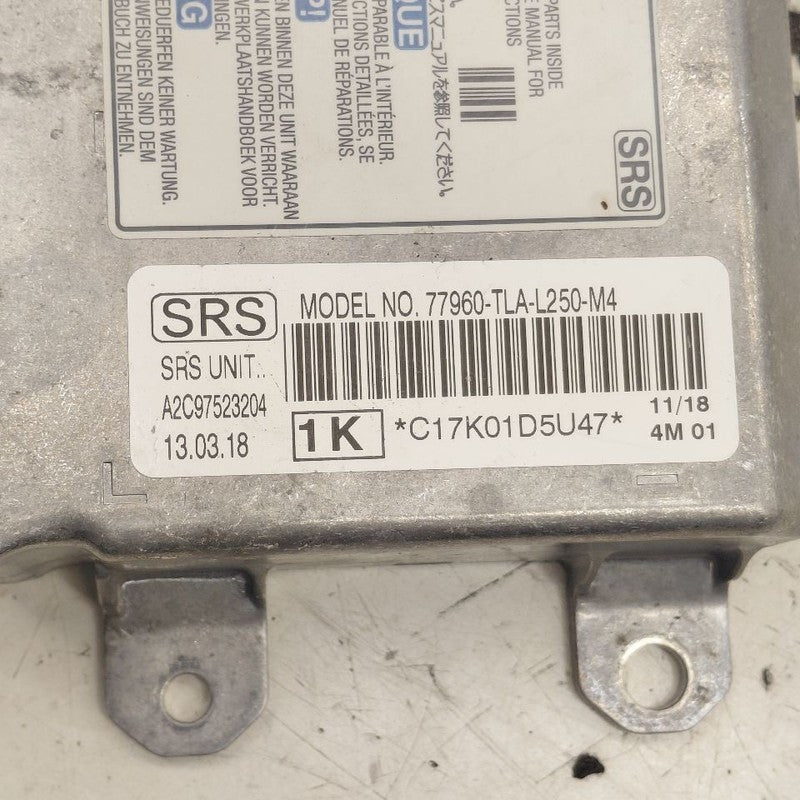 Restraint Control Model {77960TLAL25} Fits 17-18 Honda CR-V