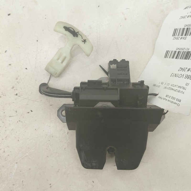 Volvo S60 Trunk Latch  2013 2014 2015