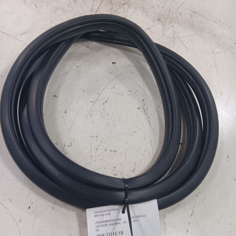 Toyota Corolla On Body Door Jamb Seal Rear Left Driver Back  2019 2020 2021