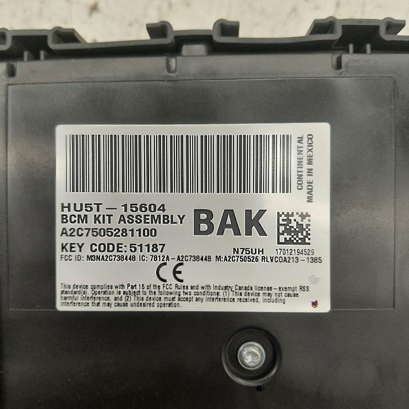 Ford Edge Cabin Fuse Box Interior Inner Under Dash  2018 2017 2016 201