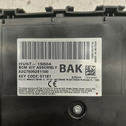 Ford Edge Cabin Fuse Box Interior Inner Under Dash  2018 2017 2016 201