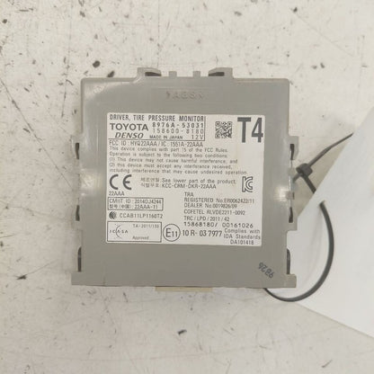 Lexus IS350 TPMS Control Module {8976A53031} 2020 2019 2018