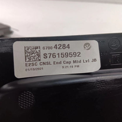 Chevy Malibu Center Console Rear End Cap Trim Cover  2019 2020 2021 2022 2023 20