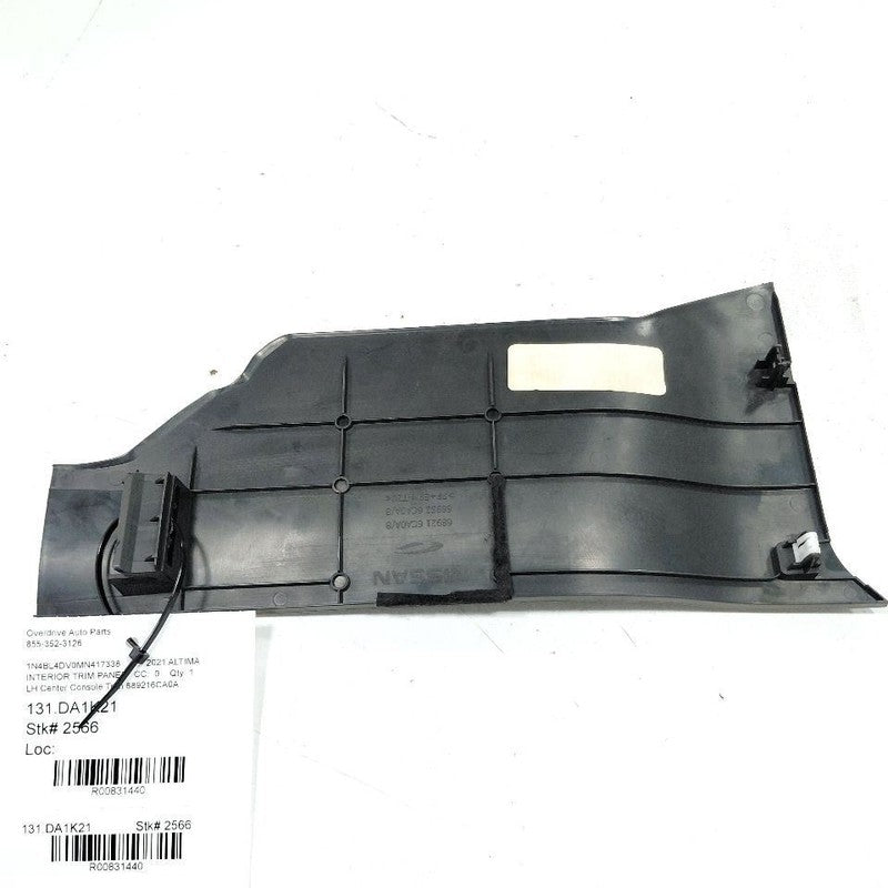 Nissan Altima Left Driver Side Center Console Trim 689216CA0A 2023 202