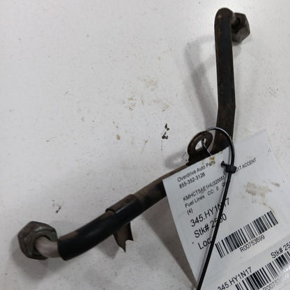 Hyundai Accent 1.6 Gas Fuel Line  2017 2016 2015 2014 2013 2012 OEM