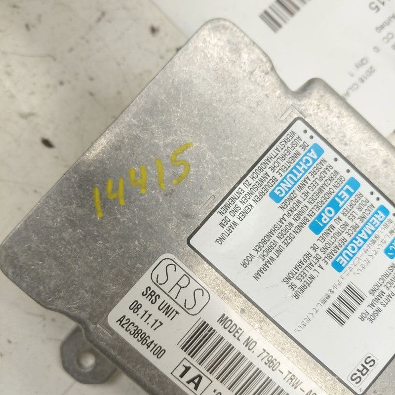 Restraint Control Module Fits 18-21 Honda Clarity
