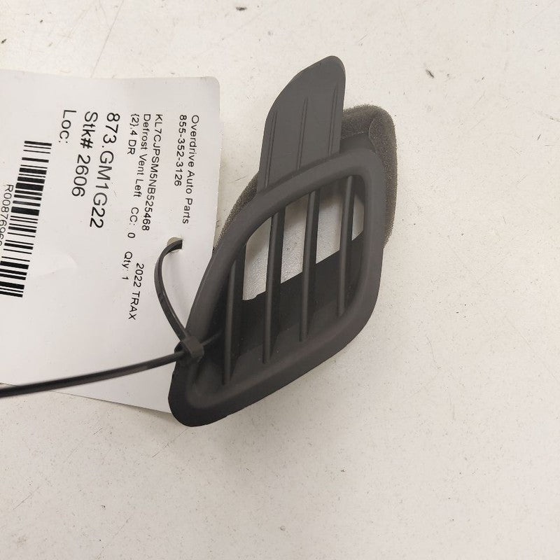 Chevy Trax Defrost Vent Left Driver Side  2022 2021