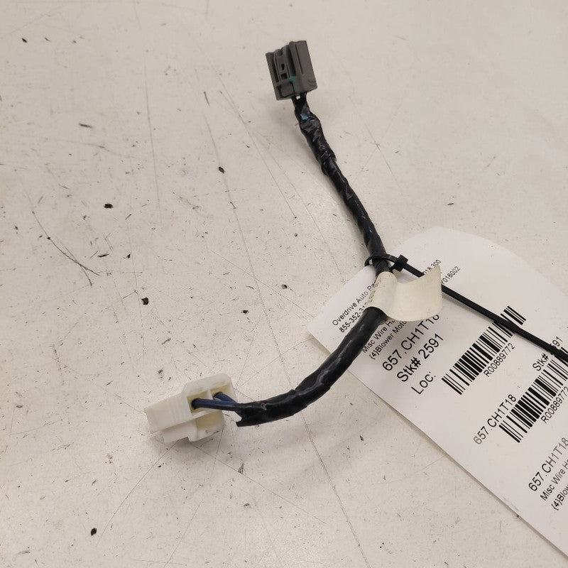 Chrysler 300 Blower Motor Jumper Wire {DY016002} 2017 2018 2019