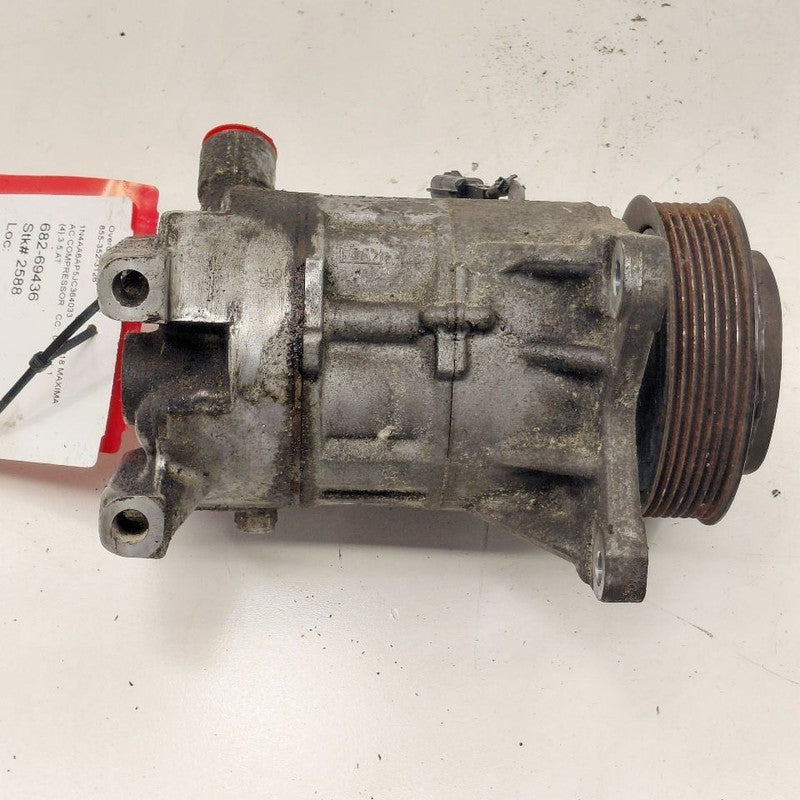 Air Conditioning AC Compressor 6 Cylinder Fits 15-20 Nissan Murano OEM