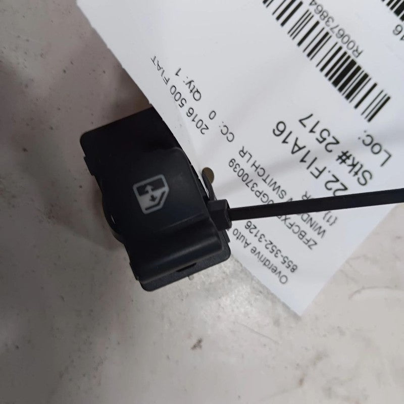 FIAT 500 Window Switch Power Left Rear  2017 2016 OEM