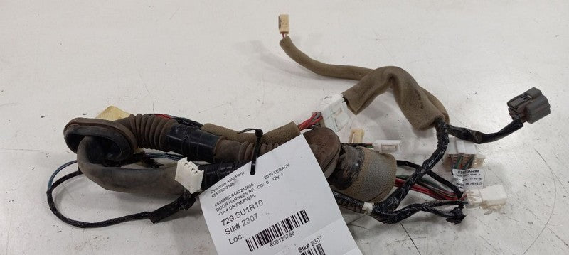 Subaru Legacy Door Harness Wire Wiring Right Front 2010 2011 2012 2013