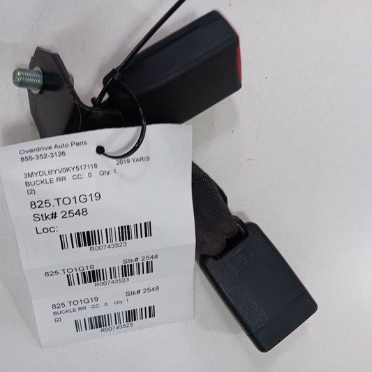 Toyota Yaris Seat Belt Buckle Latch Right Passenger Rear Back  2020 20