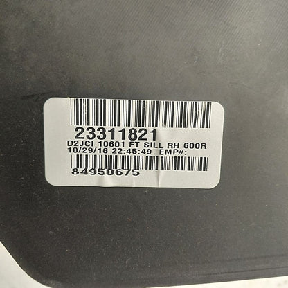 Chevy Volt Sill Trim Plate Door Jam Threshold Right Passenger Front  2