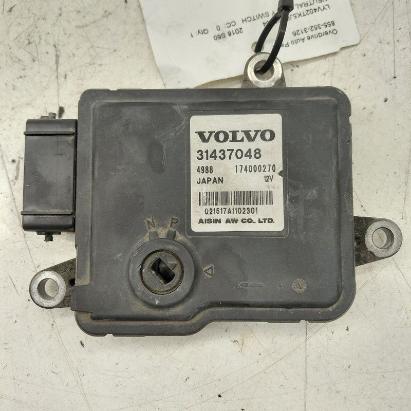 Volvo S60 Neutral Safety Switch Automatic Transmission Gear Selection 