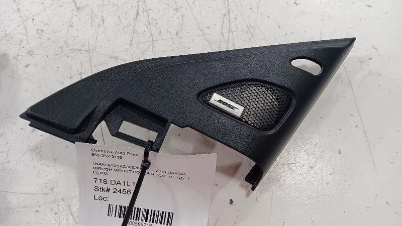 Nissan Maxima Mirror Mount Cover Door Trim Right Passenger  2018 2019 
