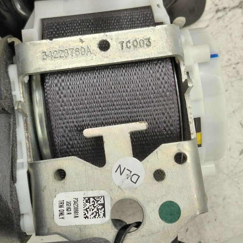 Cadillac CT6 Seat Belt Strap Retractor Right Passenger Rear Back  2018