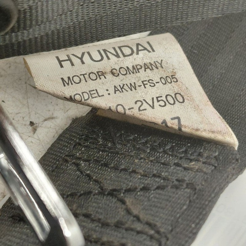 Hyundai Veloster Seat Belt Strap Retractor Left Driver Rear Back  2017